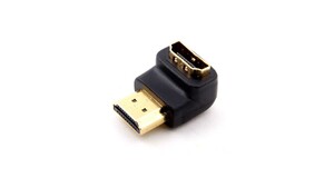 ADAPTADOR HDMI MACHO/HDMI FEMEA 90 GRAUS