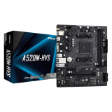 PLACA MAE ASROCK A520M-HVS AM4 2XDDR4 DIMM 64GB 2XUSB2.0 4XUSB3.2 1XM.2 HDMI/D-SUB REDE GIGA 1XPCIE