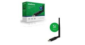 ADAPTADOR USB WIRELESS INTELBRAS IWA 3001 N300 C/ ANTENA EXT. 4710016