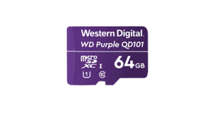 CARTAO MICRO SDXC ULTRA  64GB WESTERN DIGITAL PURPLE QD101