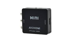 CONVERSOR RCA F X HDMI F ( ENTRA AV-SAI HDMI) AV2HDMI