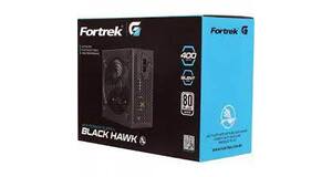 FONTE ATX 400W WHITE FORTREK BLACK HAWK