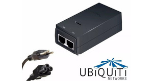 FONTE UBIQUITI POE POE-48-24W-G-BR POE INJECTOR 48VDC 24W 0.5AMP