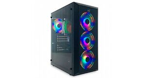 GABINETE GAMER DAZZ NETUNO PRETO USB 3.0/2.0 FRONTA/LATERAL VIDRO S/FAN S/FONTE