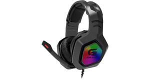 HEADFONE GAMER FORTREK BLACK HAWK RGB P2 70530