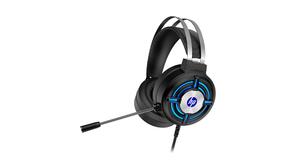 HEADFONE GAMER HP H120 PRETO P2,USB LED