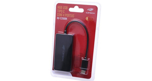 HUB USB 2.0 TIPO C 4 PORTAS X-CELL XC-HUB-9