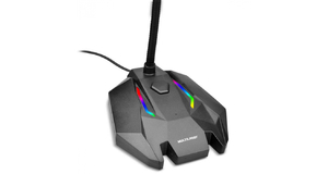 MICROFONE GAMER MULTILASER USB COM LED PH363