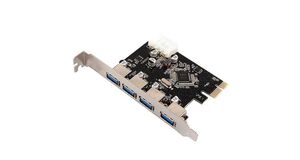 PLACA PCI EXPRESS 4 PORTAS USB 3.0 DP-43