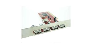 PLACA PCI USB  2.0  4 PORTAS