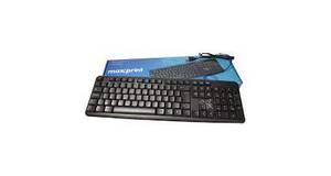 TECLADO MAXPRINT PS2 PRETO COD:608088