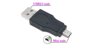 ADAPTADOR USB MINI X USB A MACHO