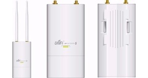 WIRELESS A P UBIQUITI UNIFI UAP-OUTDOOR-5 (EXTERNO) 5.8GHZ MIMO 300MBPS
